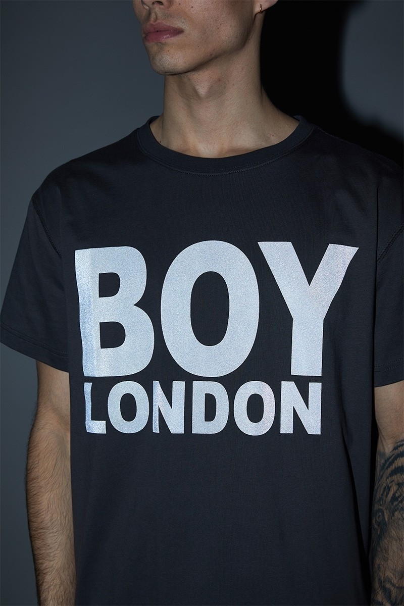 BOY LONDON伦敦反光TEE - 深灰色