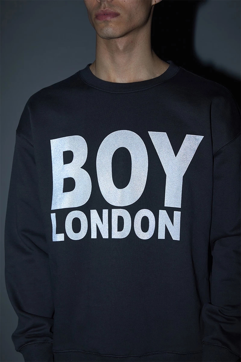 男孩伦敦反光卫衣