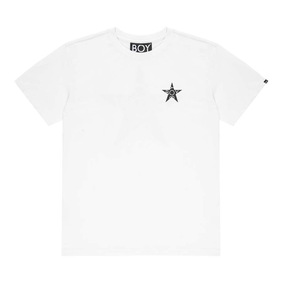 BOY STAR T 恤 - 白色
