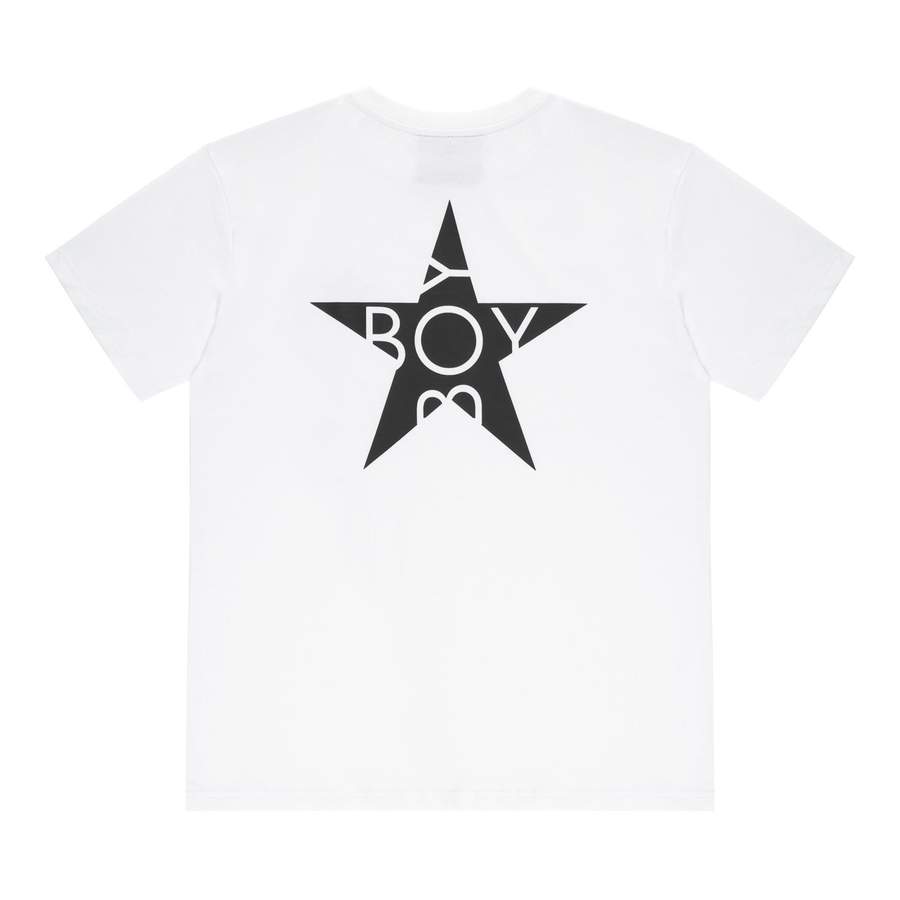 BOY STAR T 恤 - 白色