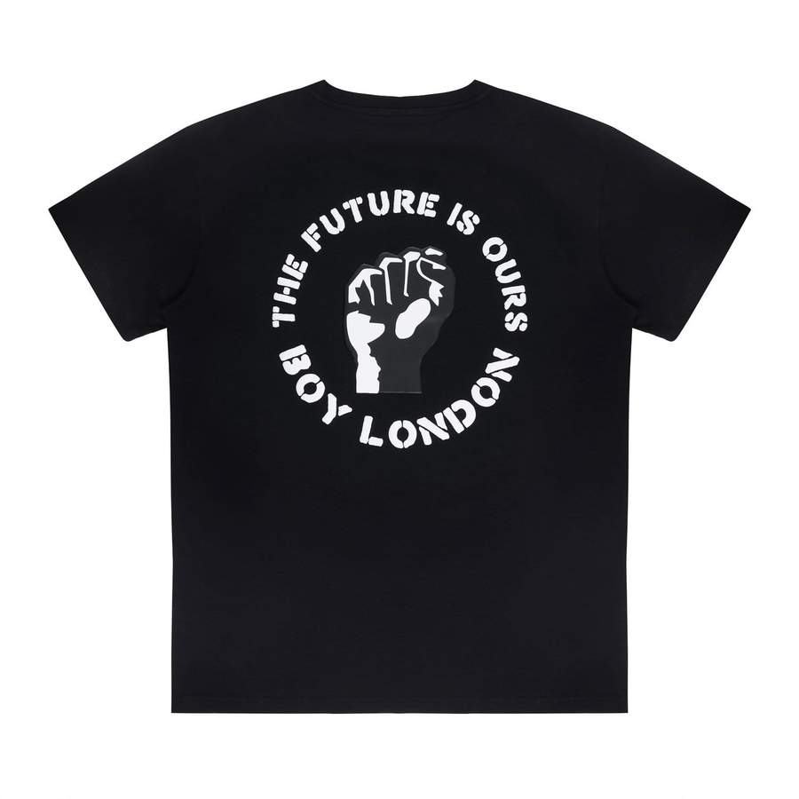 BOY 未来 T 恤 - 黑色