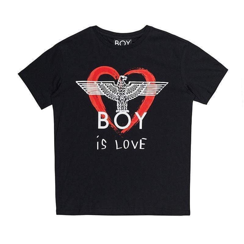 BOY IS LOVE T 恤 - 黑色