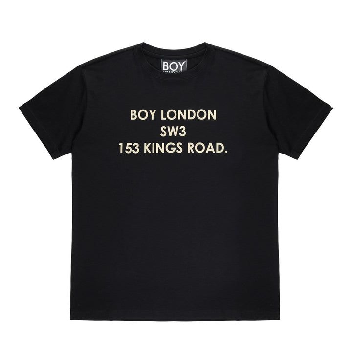 BOY    ROAD T 恤 - 黑色/金色