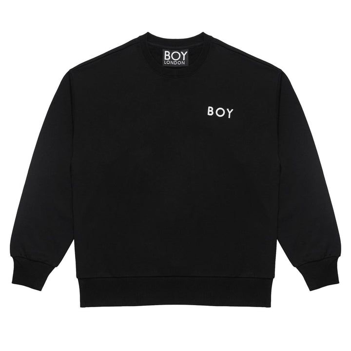 BOY   男孩 3D EMB 运动衫 - 黑色