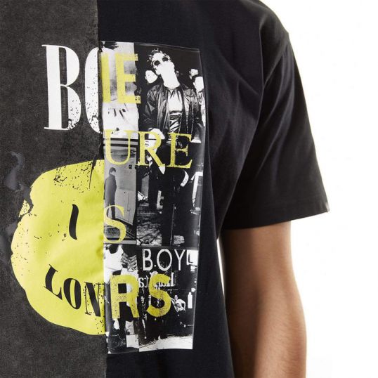 BOY   ACID 2 FACE T恤 - 黑色