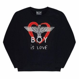 BOY    IS LOVE 卫衣 - 黑色