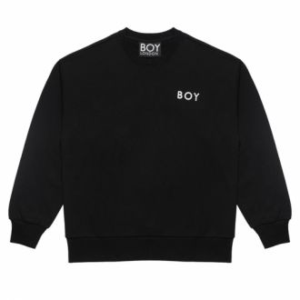 BOY   男孩 3D EMB 运动衫 - 黑色