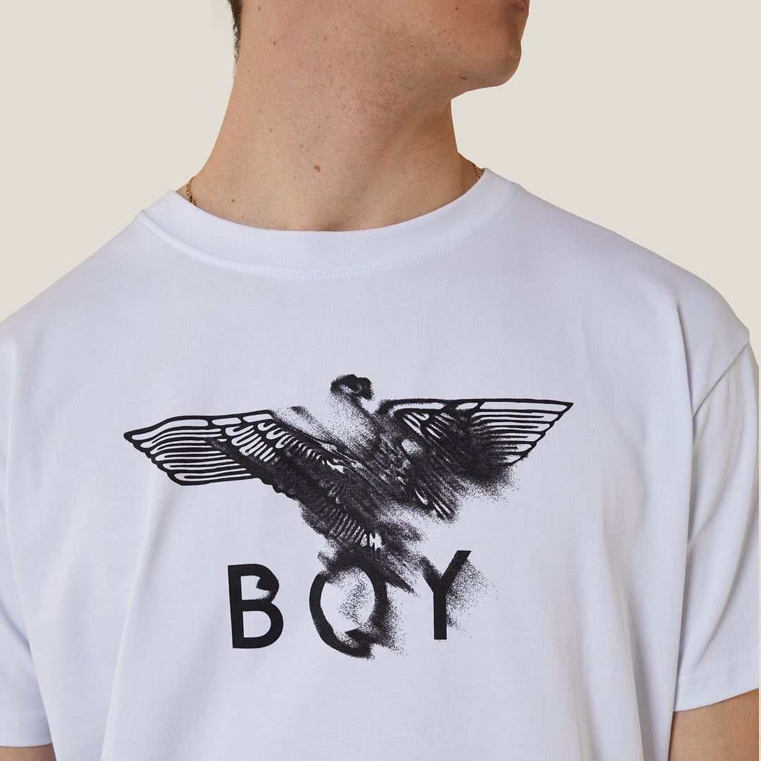 BOY    EAGLE DUST T 恤 - 白色
