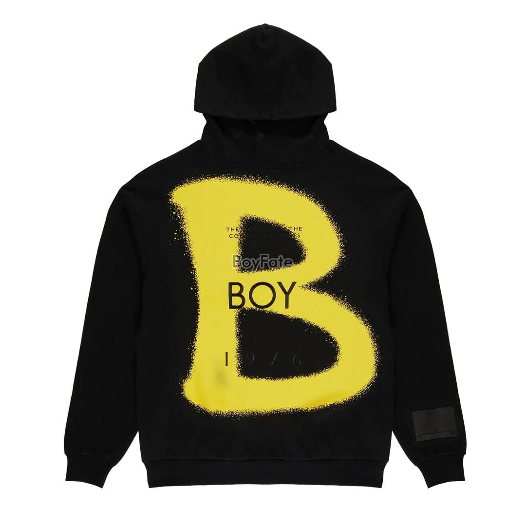 BOY   B IS FOR BOY 连帽衫 - 黑色