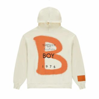 BOY   B IS FOR BOY 连帽衫 - OFF WHITE